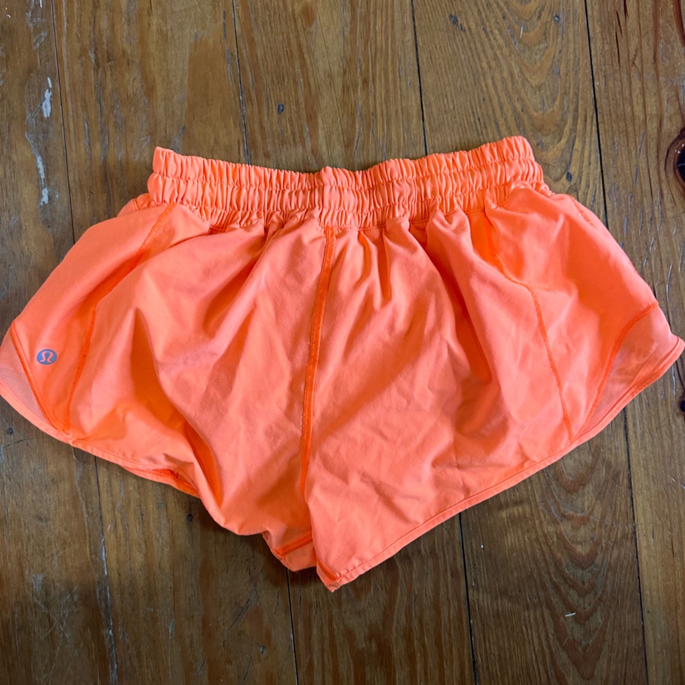 Orange lululemon hotty hots